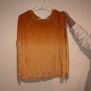 Orange Ombré sweatshirt